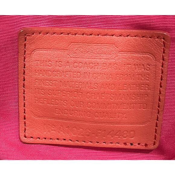 Y2K Coach F14480 Horse & Carriage Sateen Hobo Bag & Pleated Wristlet - Picture 13 of 14